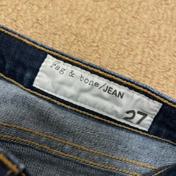 Rag & Bone Heritage Dark Wash High Rise Skinny Jeans – 27 - Picture 8 of 15